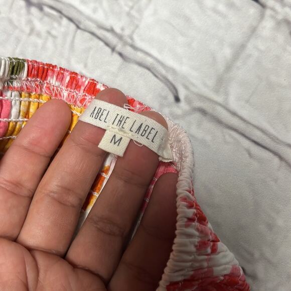 Abel The Label ATL Dress Halter neck Anthropologie M - Picture 2 of 3